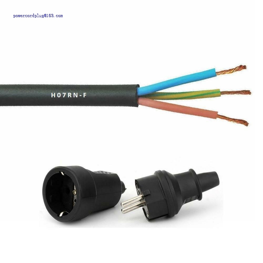 Extension cable rubber cable H07RN 3x1.5
