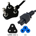 SANS164-1 ﻿to C5 Power Cords