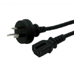 Aus 3 Pin Mains Plug to IEC C15 High Temperature