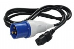 Power Extension Cable IEC 60309 Male  Plug to IEC C19 Female Socket