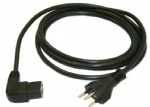 Swiss Cord Set SEV 1011 Plug Type Angled IEC C13