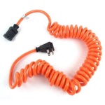 10 foot COILED EXTENSION CORD