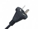 Argentina two prong power cord plug with IRAM