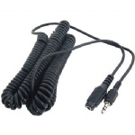 15 ft COILED Stereo Audio Extension 3.5 mm Cable MP3 Headphone