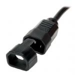 Plug Lock Connector C14 Power Cord / Lead to C13 Outlet Inserts