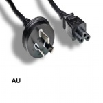 6 Ft 3 Prongs AC Power Cord Cable IEC320 C5 To AU Australia AS3112