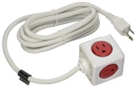 Allocacoc PC Powercube Extended Power Strip