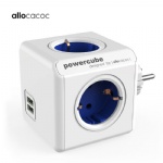 Allocacoc smart plug Powercube EU power strip electric 2 USB outlets extension