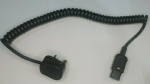 UK Mains to IEC C13 0.5m COILED to 1.5m Cable Power Kettle Lead Cord 3 pin plug
