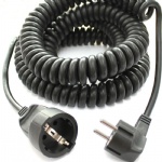 Spiral extension cable